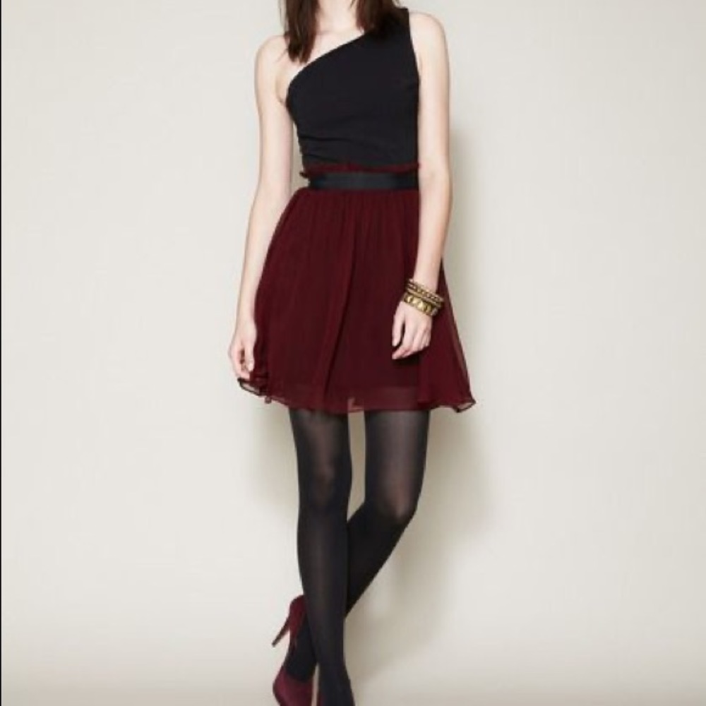 Jay Godfrey One Shoulder Dress